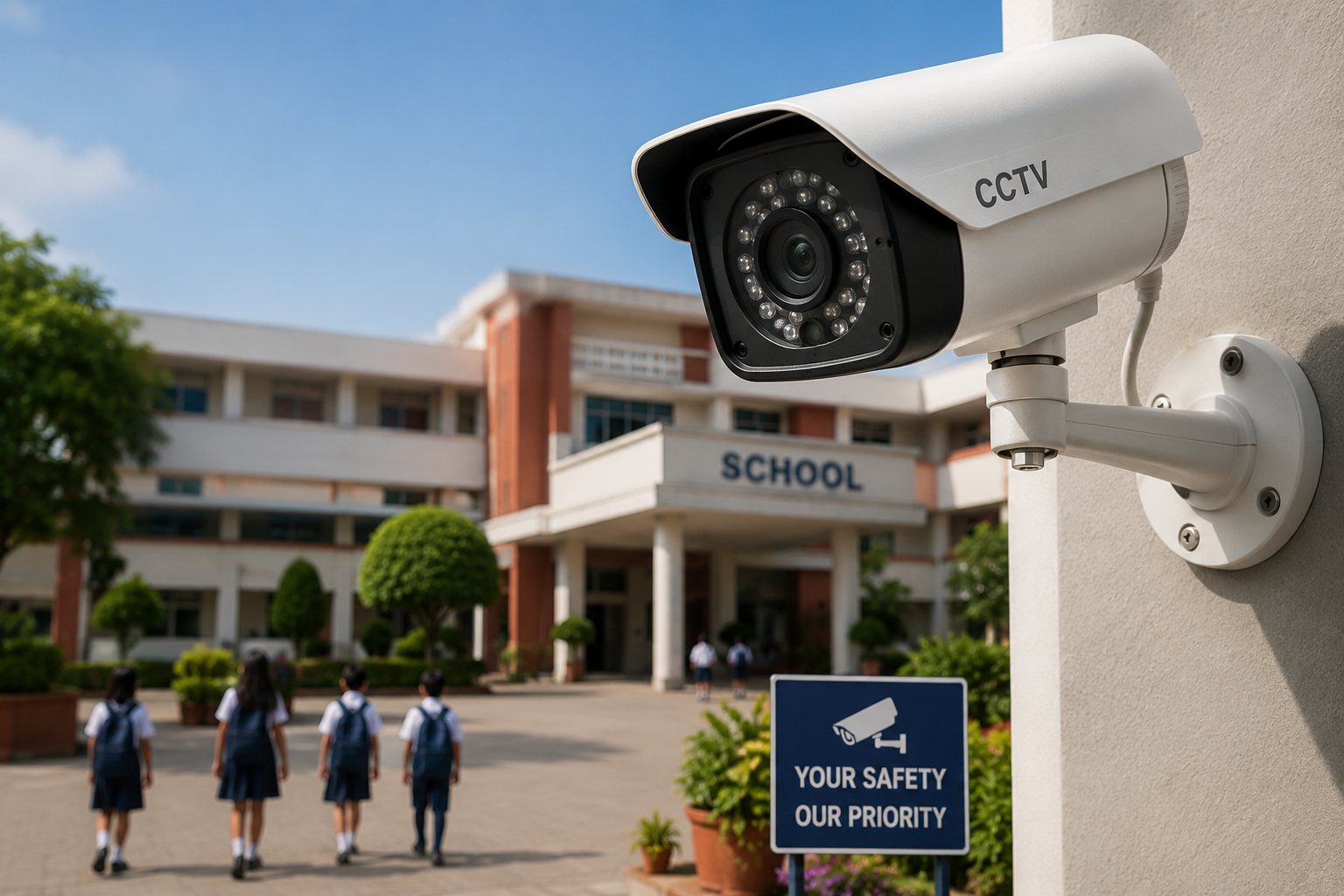 CCTV Monitored Campus